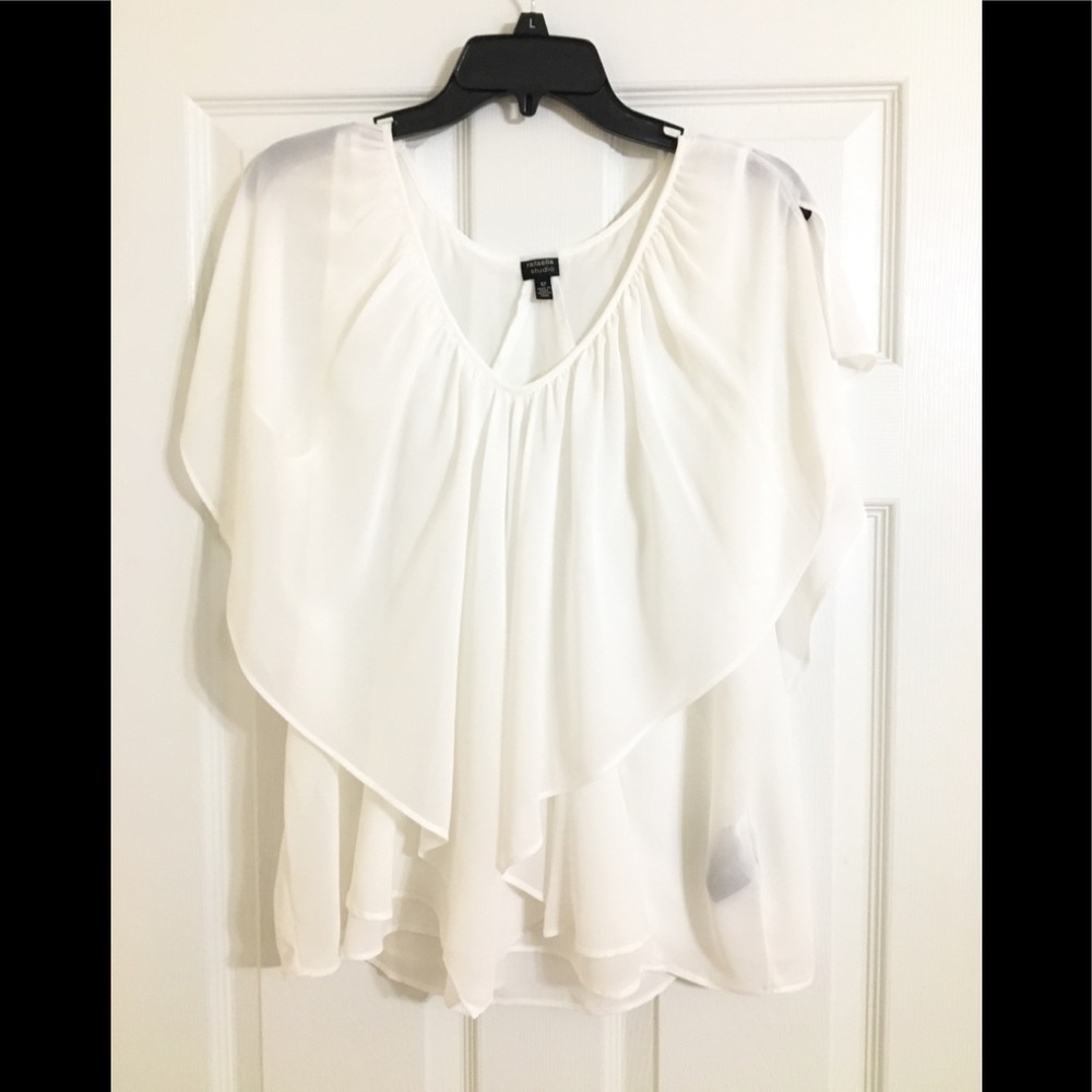White Crepe Blouse